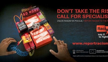Ministerstwo Spraw Wewnętrznych rozpoczyna kampanię Racism. Say it to fight it (Rasizm. Walczę, nie milczę)